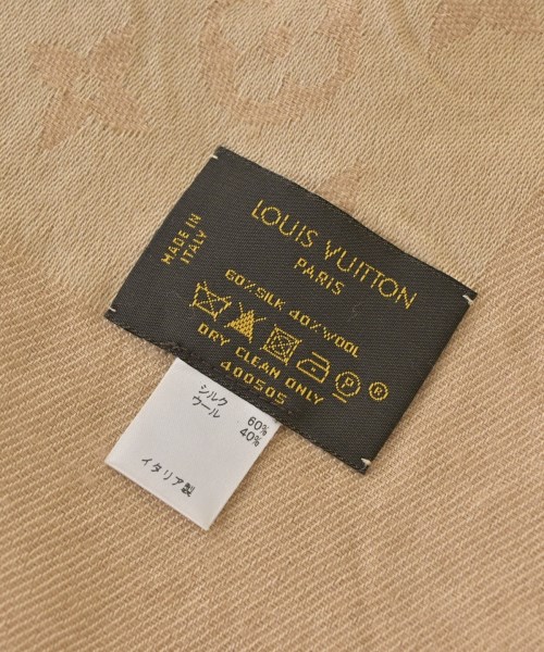 LOUIS VUITTON（ルイヴィトン）ストール ベージュ サイズ:- レディース/2200707720043