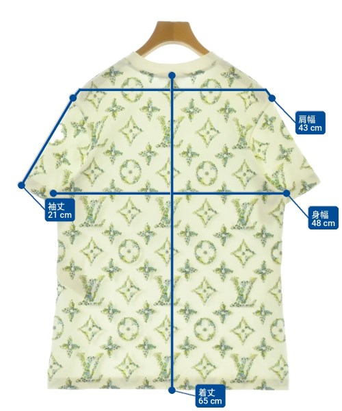 LOUIS VUITTON（ルイヴィトン）Tシャツ・カットソー 白 サイズ:L レディース/2200710978172