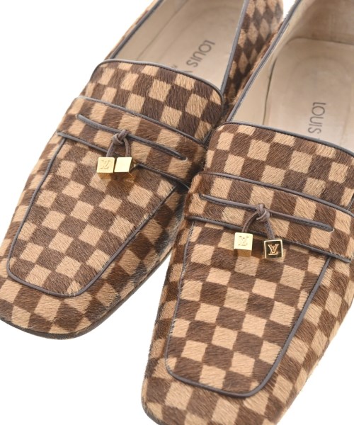 LOUIS VUITTON（ルイヴィトン）ドレスシューズ/ローファー 茶 サイズ:38(24.5cm位) レディース/2200712318020