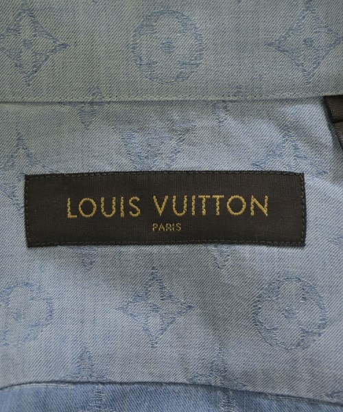 LOUIS VUITTON（ルイヴィトン）カジュアルシャツ 青 サイズ:XS メンズ/2200717104031