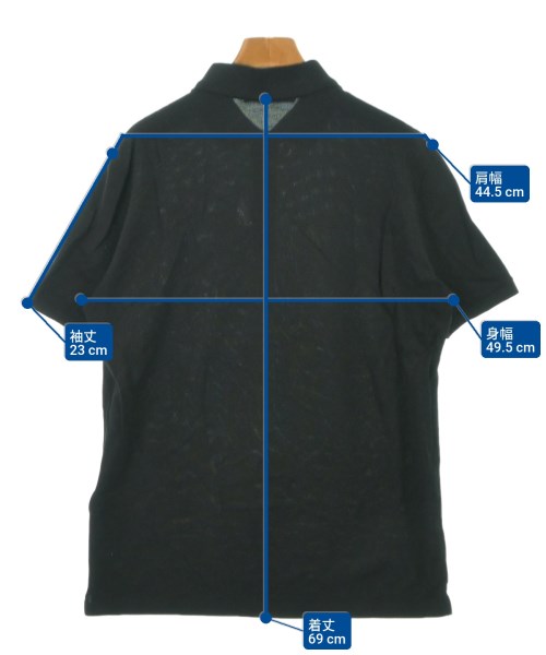 LOUIS VUITTON（ルイヴィトン）ポロシャツ 黒 サイズ:M メンズ/2200644773126