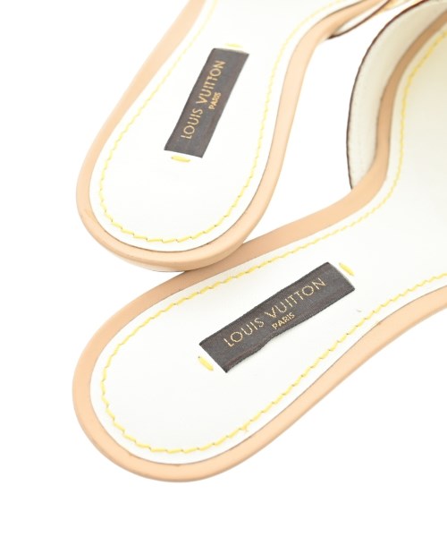 LOUIS VUITTON（ルイヴィトン）サンダル 白 サイズ:EU38(24.5cm位) レディース/2200634249419