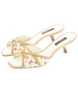LOUIS VUITTON（ルイヴィトン）サンダル 白 サイズ:EU38(24.5cm位) レディース/2200634249419