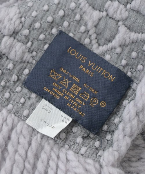 LOUIS VUITTON（ルイヴィトン）マフラー グレー サイズ:- レディース/2200636206038