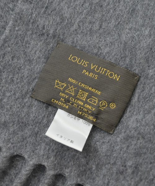 LOUIS VUITTON（ルイヴィトン）マフラー グレー サイズ:- メンズ/2200646984018