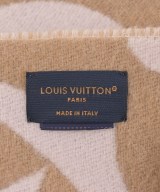 LOUIS VUITTON（ルイヴィトン）マフラー ベージュ サイズ:- レディース/2200647661024