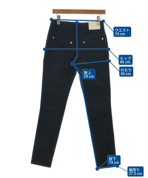 LOUIS VUITTON（ルイヴィトン）デニムパンツ 紺 サイズ:36(XS位) レディース/2200638745030