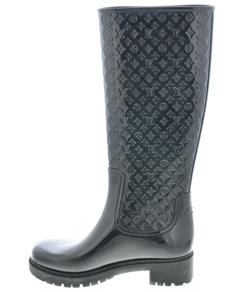 LOUIS VUITTON（ルイヴィトン）レインシューズ 黒 サイズ:EU35(21.5cm位) レディース/2200635427175