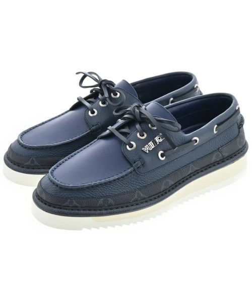 LOUIS VUITTON(ルイヴィトン)ビジネス・ドレスシューズ 紺 サイズ:UK6 1/2(25cm位)/2200649322015
