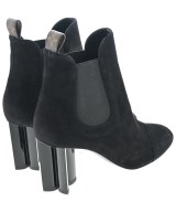 LOUIS VUITTON（ルイヴィトン）ブーティ 黒 サイズ:EU38(24.5cm位) レディース/2200649322039