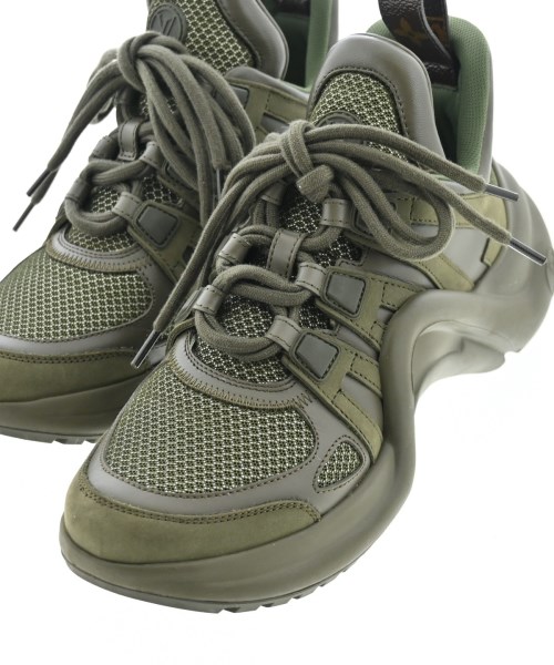 LOUIS VUITTON（ルイヴィトン）スニーカー カーキ サイズ:EU36 1/2(23cm位) レディース/2200640904043