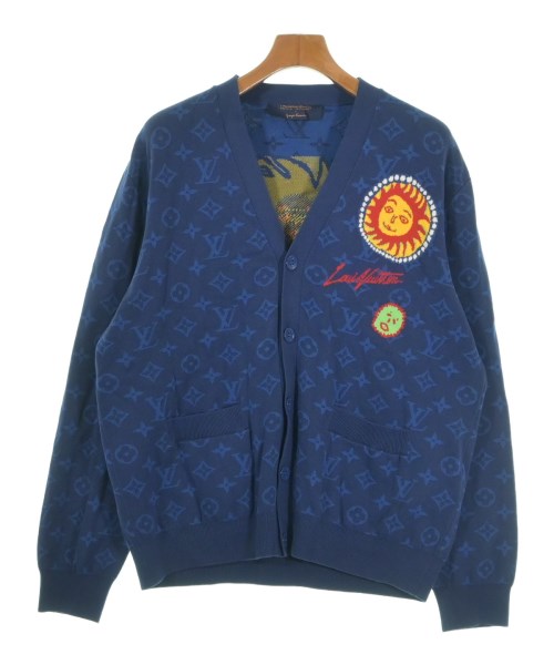 LOUIS VUITTON(ルイヴィトン)カーディガン 青 サイズ:L/2200641241024