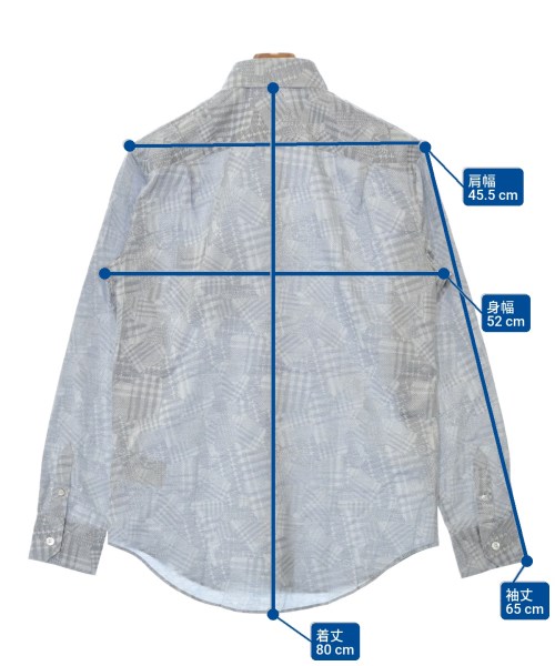 LOUIS VUITTON（ルイヴィトン）カジュアルシャツ グレー サイズ:38(S位) メンズ/2200612798076