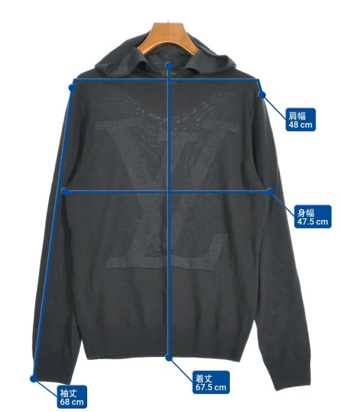 LOUIS VUITTON（ルイヴィトン）ニット・セーター グレー サイズ:M メンズ/2200650320017