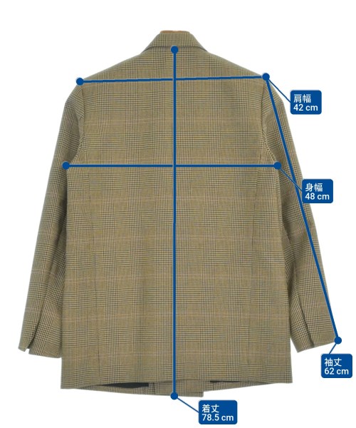 LOUIS VUITTON（ルイヴィトン）テーラードジャケット 茶 サイズ:38(S位) レディース/2200651204101