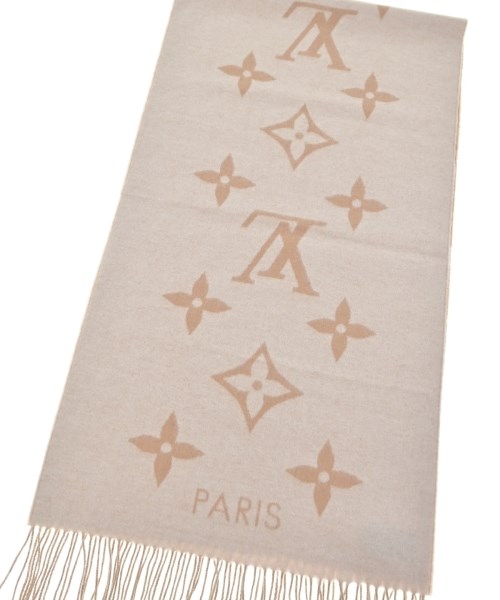 LOUIS VUITTON（ルイヴィトン）マフラー ベージュ サイズ:- レディース/2200651516013