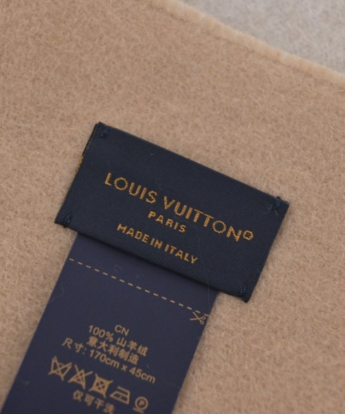 LOUIS VUITTON（ルイヴィトン）マフラー ベージュ サイズ:- レディース/2200651516013