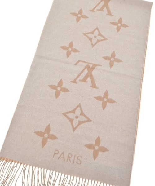 LOUIS VUITTON（ルイヴィトン）マフラー ベージュ サイズ:- レディース/2200651516020
