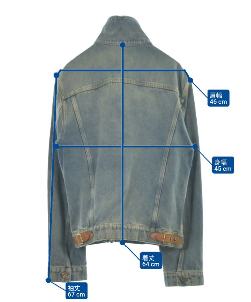 LOUIS VUITTON（ルイヴィトン）デニムジャケット 青 サイズ:48(L位) メンズ/2200651563062