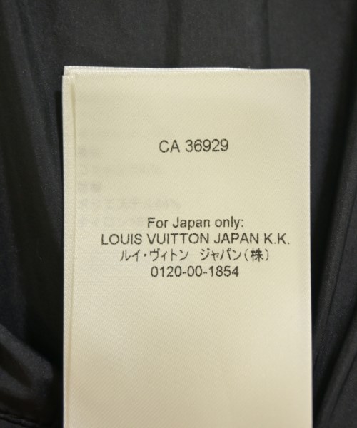 LOUIS VUITTON（ルイヴィトン）ダウンジャケット/ダウンベスト 黒 サイズ:52(XXL位) メンズ/2200651652018