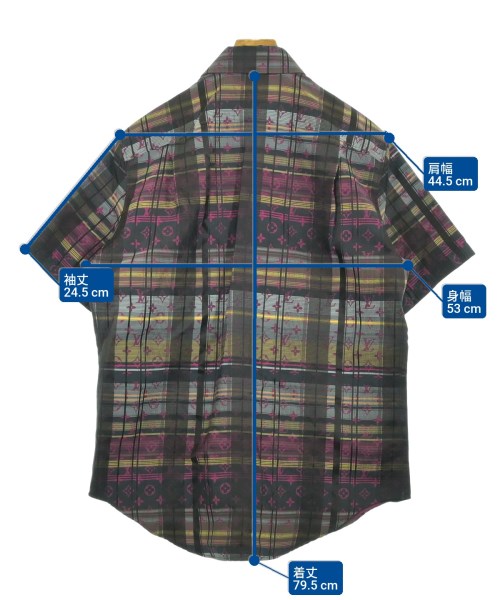 LOUIS VUITTON（ルイヴィトン）カジュアルシャツ ピンク サイズ:L メンズ/2200652625134