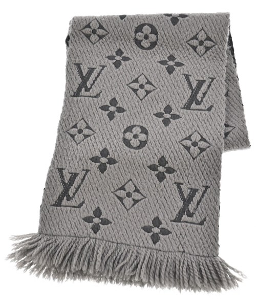 LOUIS VUITTON(ルイヴィトン)マフラー グレー サイズ:-/2200646791081