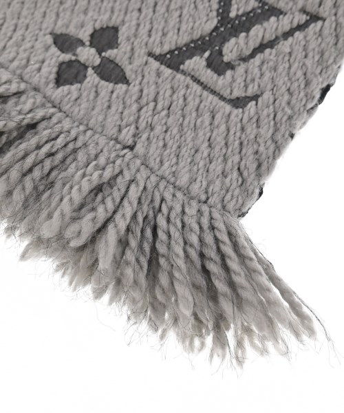 LOUIS VUITTON（ルイヴィトン）マフラー グレー サイズ:- メンズ/2200646791081