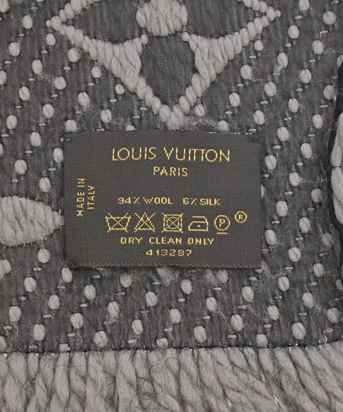 LOUIS VUITTON（ルイヴィトン）マフラー グレー サイズ:- メンズ/2200646791081