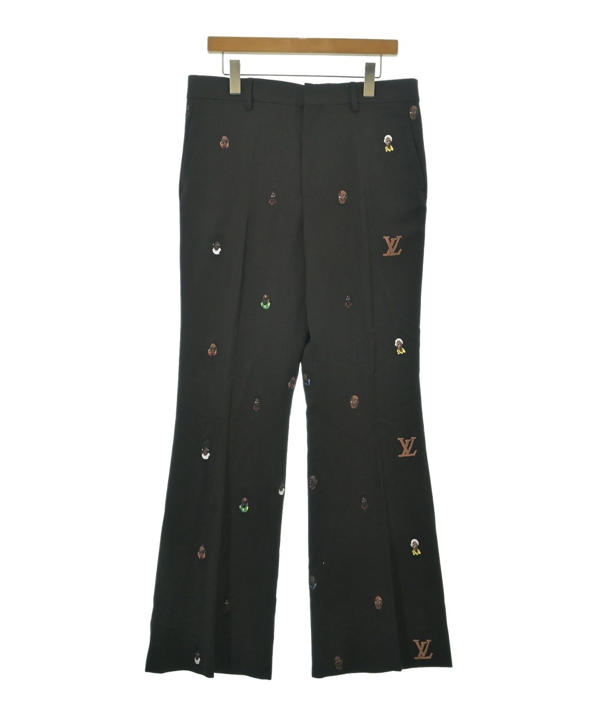 最終値下げ　ルイヴィトン　メンズ　パンツ LOUIS VUITTON（ルイヴィトン）スラックス 茶 サイズ:50(XL位) メンズ