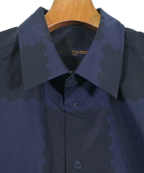 LOUIS VUITTON（ルイヴィトン）カジュアルシャツ 紺 サイズ:L メンズ/2200653932118