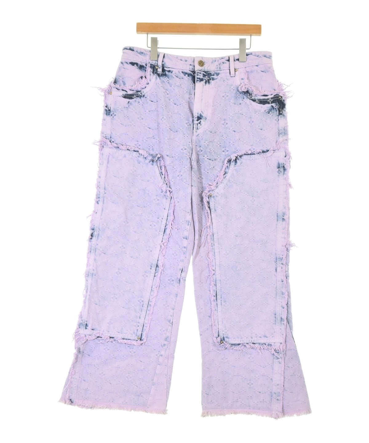 LOUIS VUITTON（ルイヴィトン）デニムパンツ ピンク サイズ:32(L位