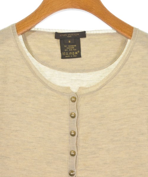 LOUIS VUITTON（ルイヴィトン）カーディガン ベージュ サイズ:S レディース/2200699247023