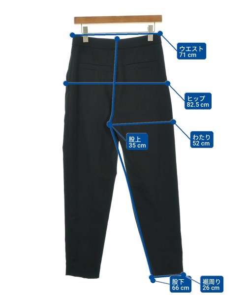 LOUIS VUITTON（ルイヴィトン）スラックス 黒 サイズ:34(XXS位) レディース/2200703501103