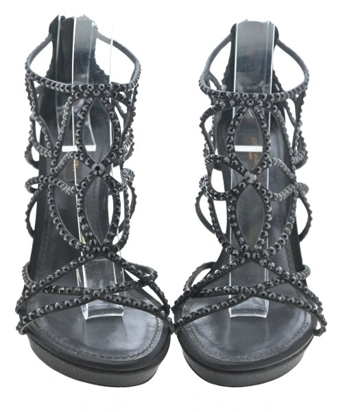LOUIS VUITTON（ルイヴィトン）サンダル 黒 サイズ:EU38(24.5cm位) レディース/2200703804105