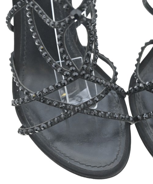 LOUIS VUITTON（ルイヴィトン）サンダル 黒 サイズ:EU38(24.5cm位) レディース/2200703804105