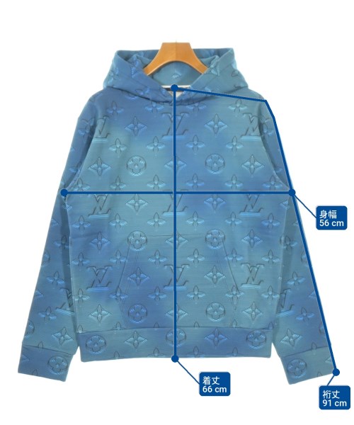 LOUIS VUITTON（ルイヴィトン）パーカー 青 サイズ:S メンズ/2200698546066
