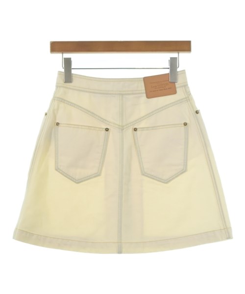 LOUIS VUITTON（ルイヴィトン）ミニスカート 白 サイズ:34(XXS位) レディース/2200708945063