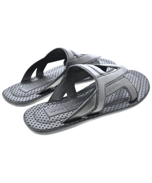 LOUIS VUITTON（ルイヴィトン）サンダル 黒 サイズ:UK6(24.5cm位) メンズ/2200709636014