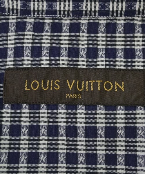 LOUIS VUITTON（ルイヴィトン）カジュアルシャツ 紺 サイズ:M メンズ/2200709381075