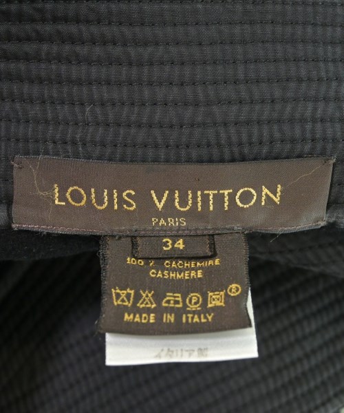 LOUIS VUITTON（ルイヴィトン）ひざ丈スカート 黒 サイズ:34(XXS位) レディース/2200710064028