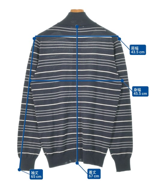 LOUIS VUITTON（ルイヴィトン）カーディガン 紺 サイズ:M メンズ/2200662606079