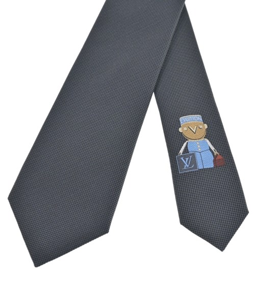 LOUIS VUITTON（ルイヴィトン）ネクタイ グレー サイズ:- メンズ/2200663740048
