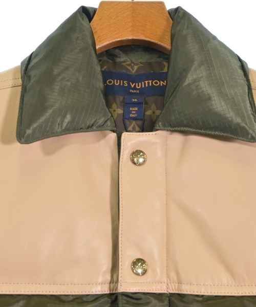 LOUIS VUITTON（ルイヴィトン）ダウンジャケット/ダウンベスト カーキ サイズ:36(XS位) レディース/2200664129026