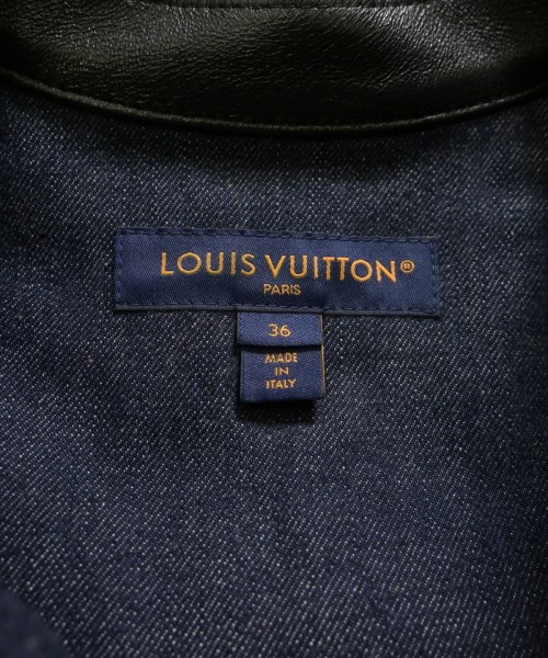 LOUIS VUITTON（ルイヴィトン）デニムジャケット 紺 サイズ:36(XS位) レディース/2200664129040