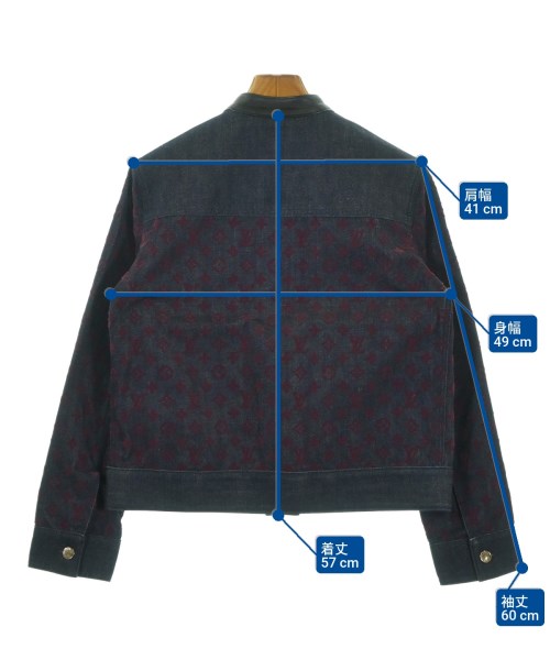 LOUIS VUITTON（ルイヴィトン）デニムジャケット 紺 サイズ:36(XS位) レディース/2200664129040