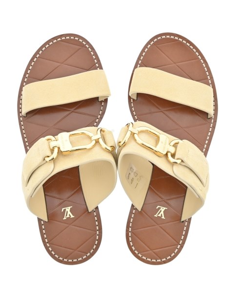 LOUIS VUITTON（ルイヴィトン）サンダル ベージュ サイズ:EU39(25.5cm位) レディース/2200664129248