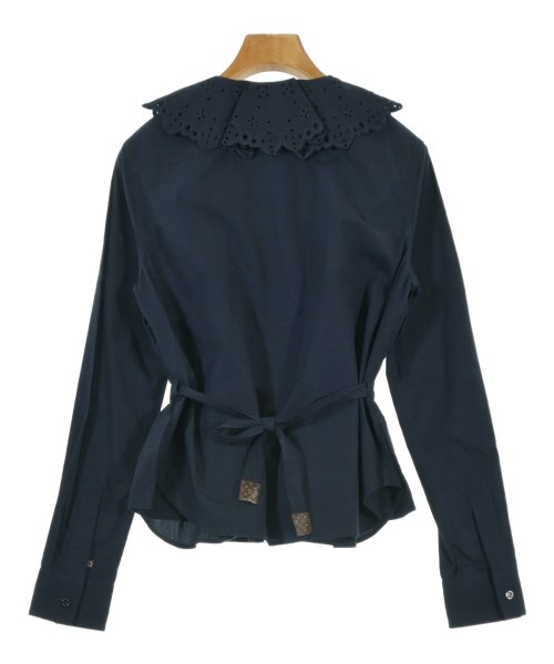 LOUIS VUITTON（ルイヴィトン）ブラウス 紺 サイズ:34(XS位) レディース/2200664538026