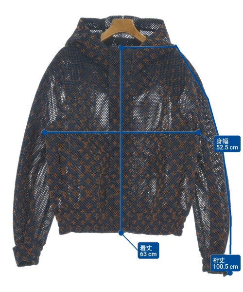 LOUIS VUITTON（ルイヴィトン）ブルゾン 紺 サイズ:50(XL位) メンズ/2200666081049