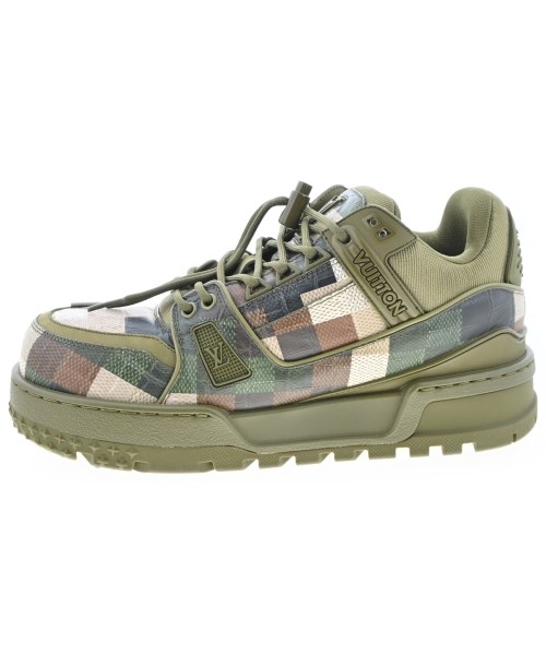 LOUIS VUITTON（ルイヴィトン）スニーカー カーキ サイズ:UK7(25.5cm位) メンズ/2200667199019