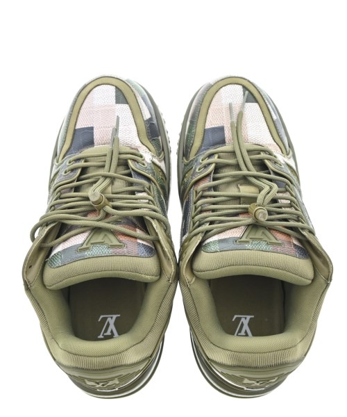 LOUIS VUITTON（ルイヴィトン）スニーカー カーキ サイズ:UK7(25.5cm位) メンズ/2200667199019